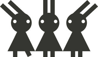 3 Zaķi logo zīme